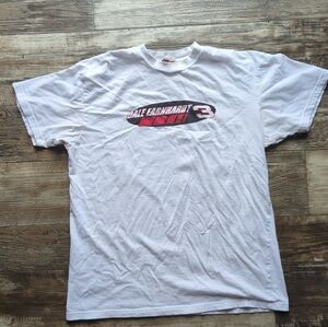 Winners Circle White Logo Dale Earnhardt Mens Large